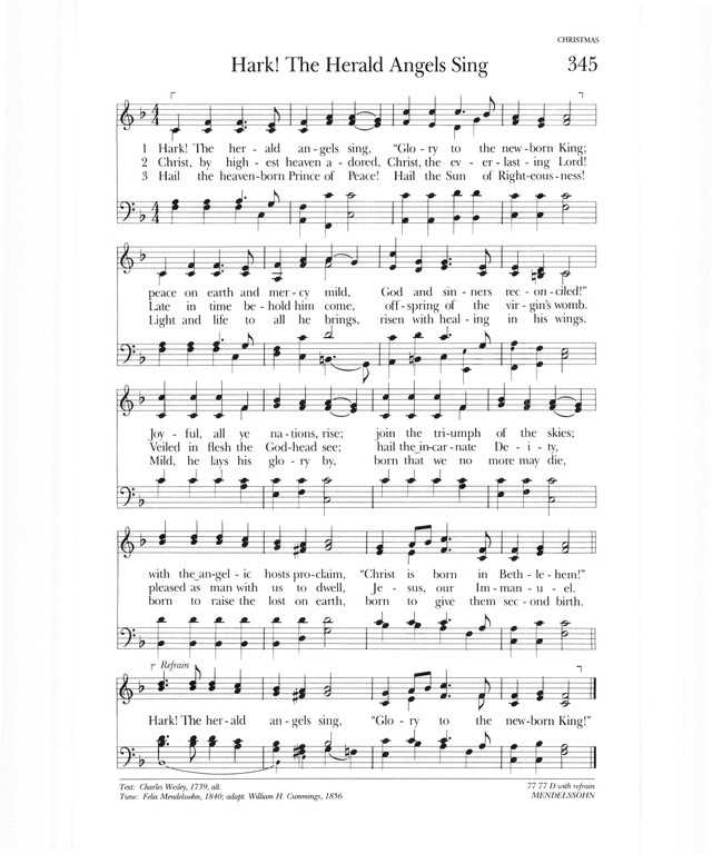 words to hark the herald angels sing printable