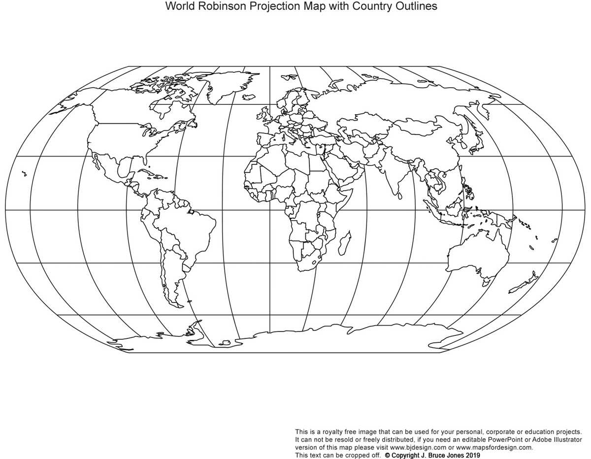 world map printable black and white