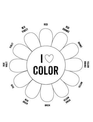 colour wheel template printable