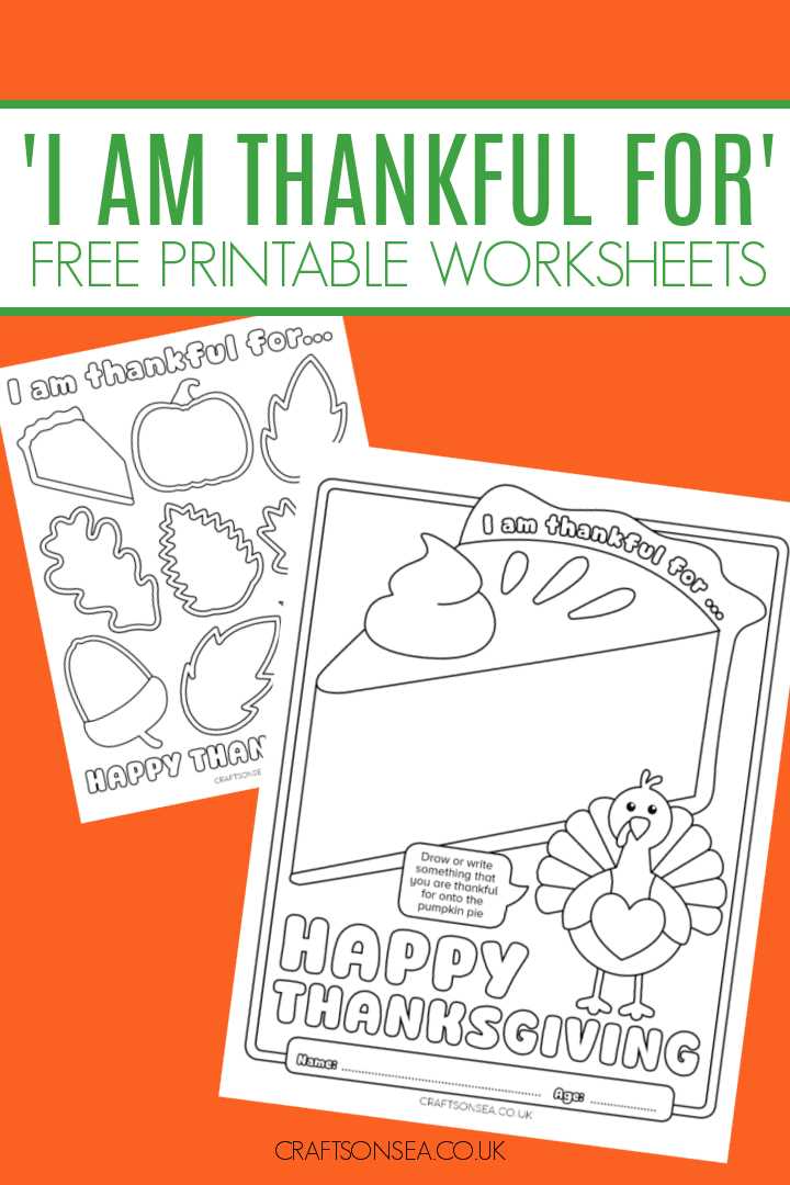 free printable i am thankful for