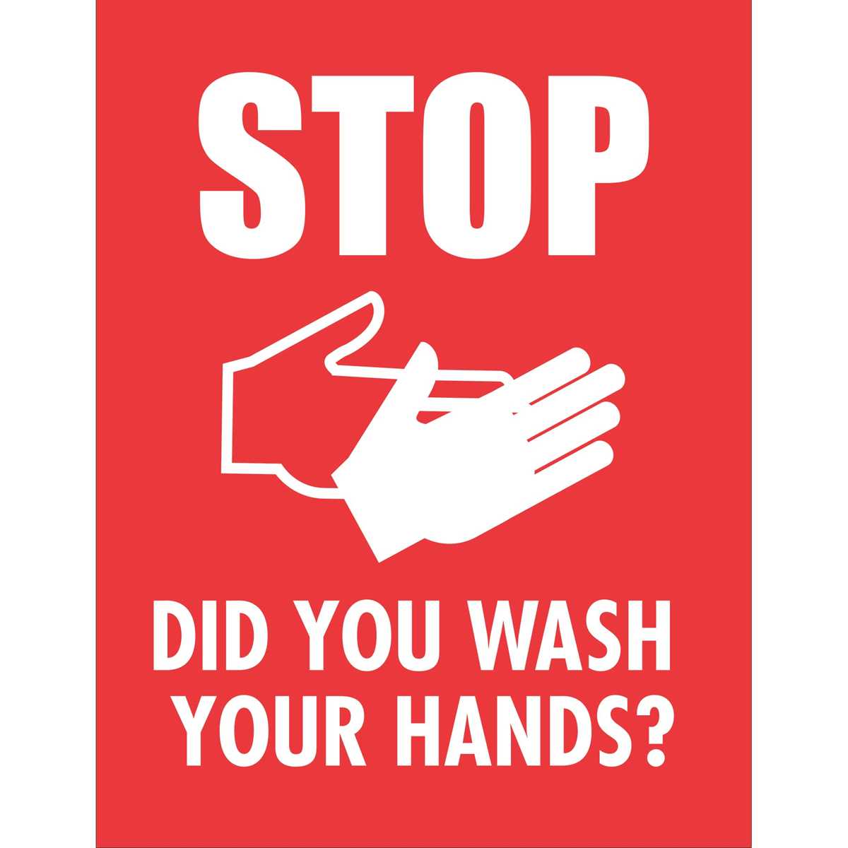 printable wash your hands sign