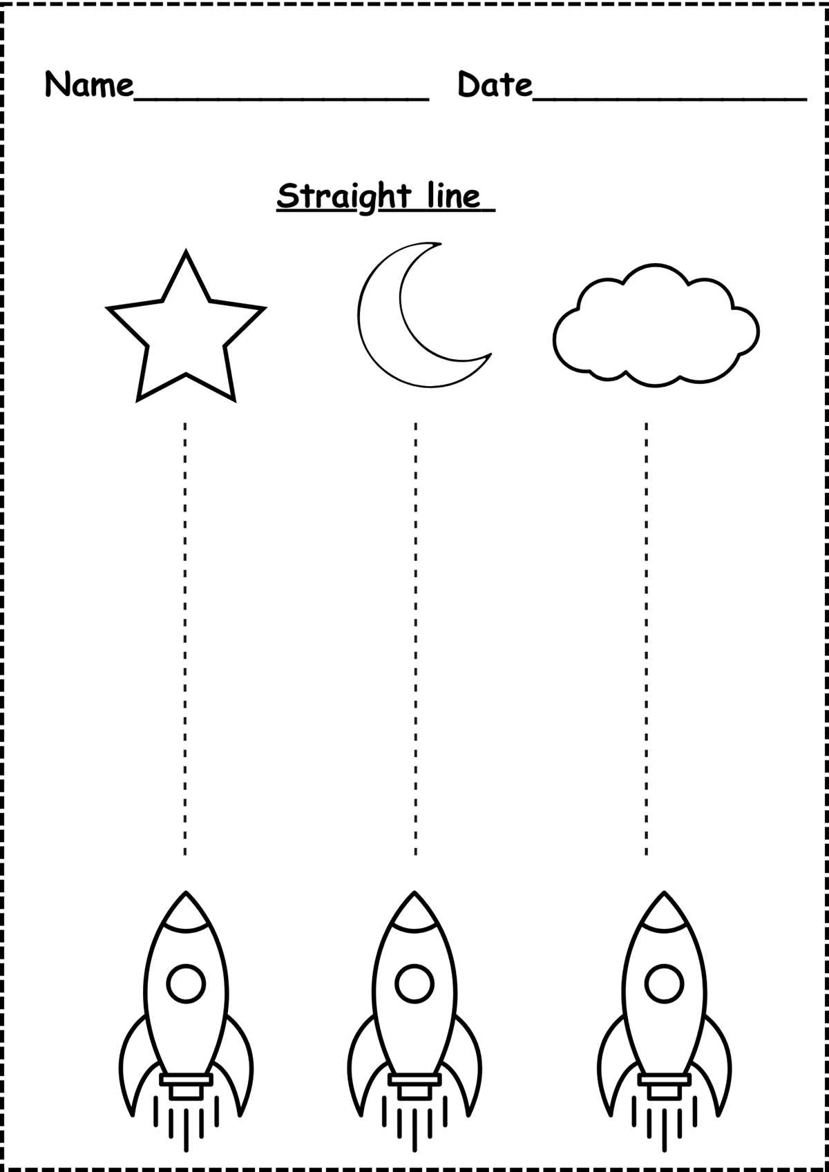 line tracing printable