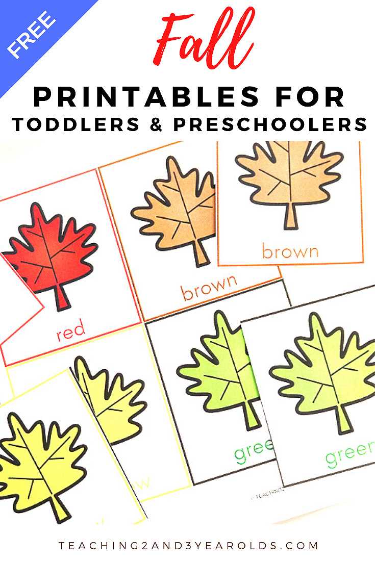 free printable fall worksheets for preschoolers