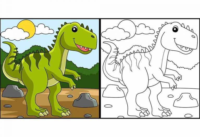 free dinosaur coloring pages printable