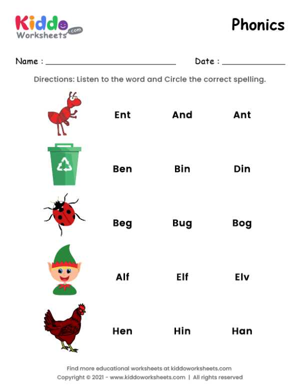 kindergarten worksheets free printables phonics