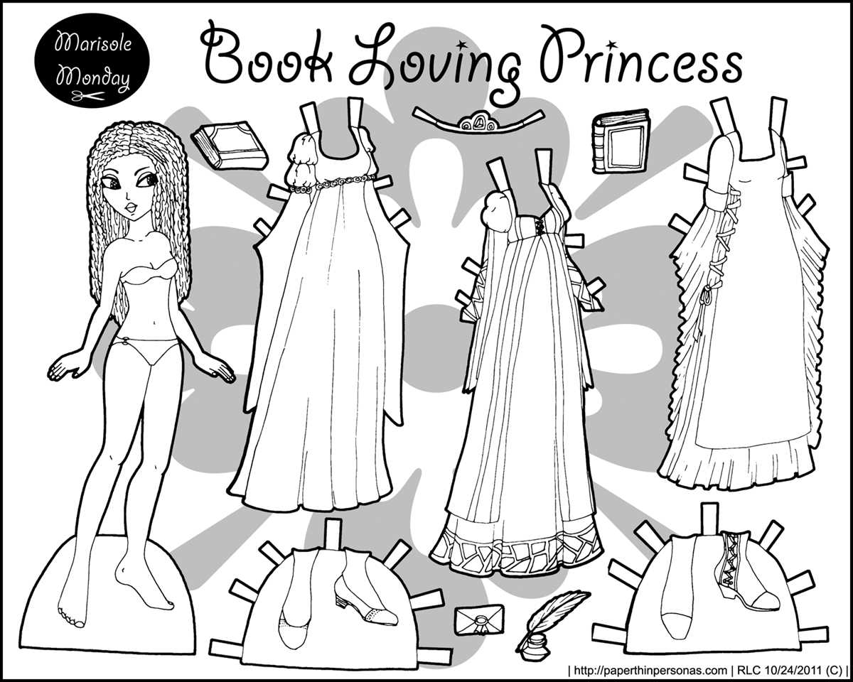printable doll coloring pages