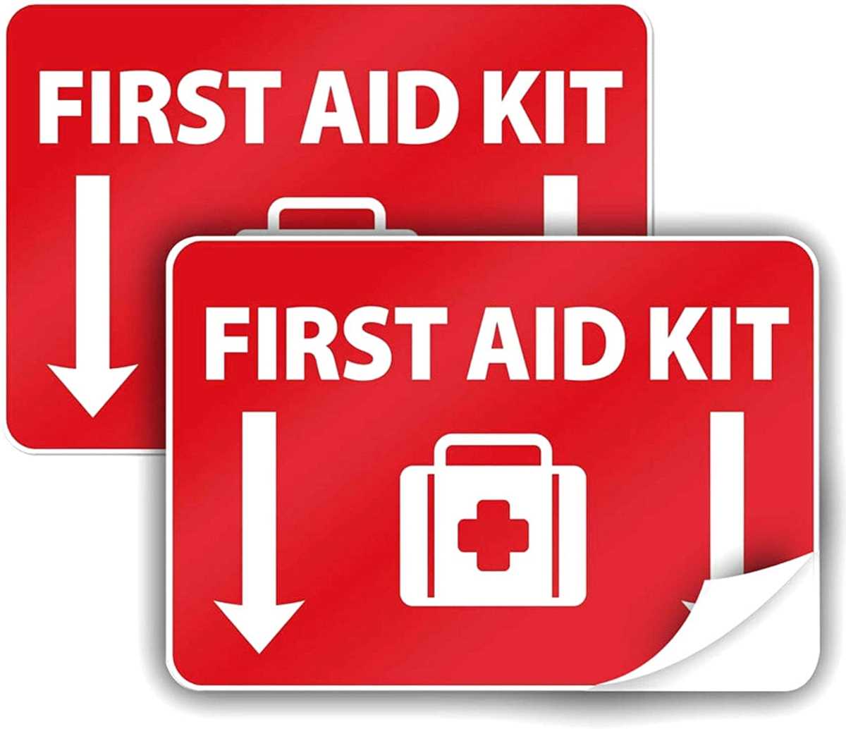 first aid kit sign printable