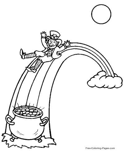 free printable st patricks day coloring sheets