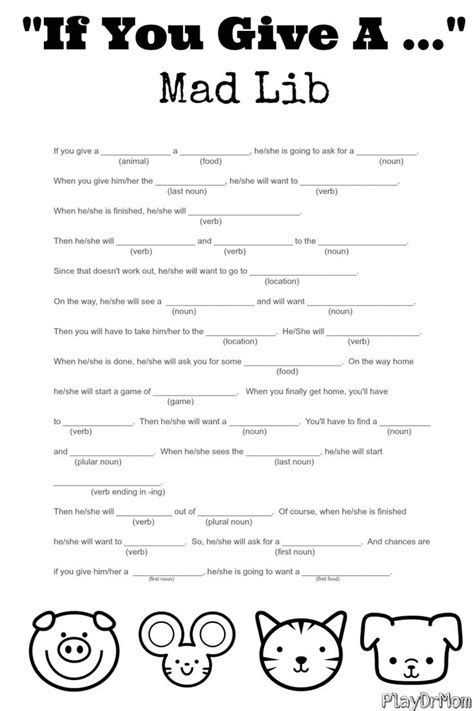 printable mad libs adults
