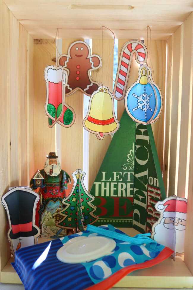 xmas craft printable
