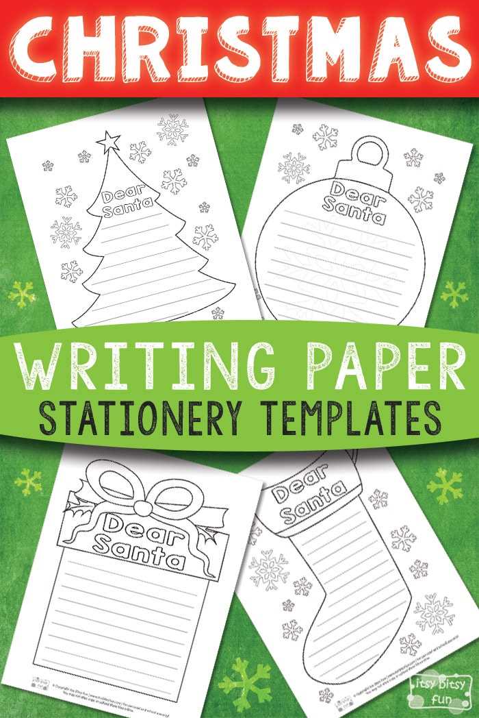 xmas stationery printable