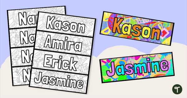 free printable bookmarks templates