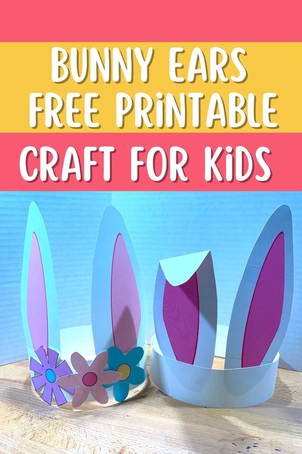 printable easter bunny ears