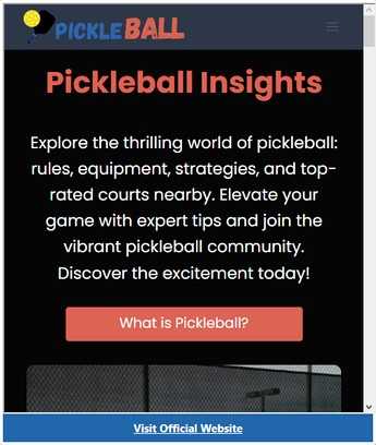 pickleball rules printable