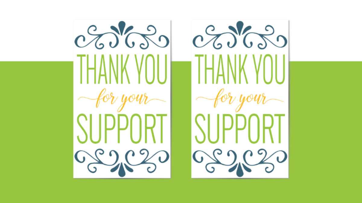 thank you printable signs