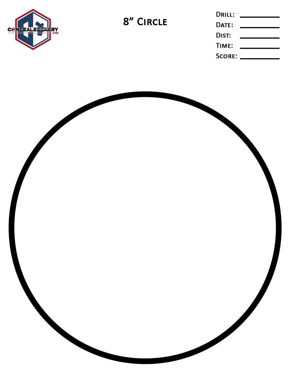 printable targets 8.5 x 11