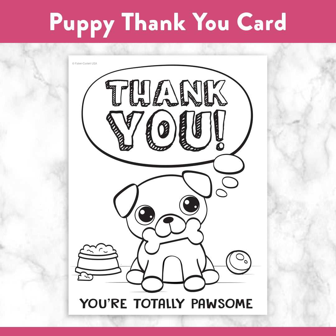 printable free printable thank you coloring pages