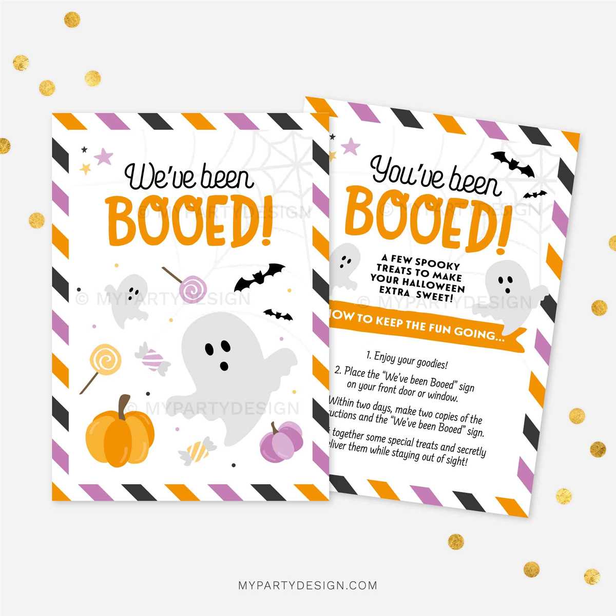 weve been booed sign printable