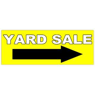 yard sale sign printable