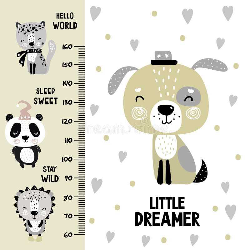 printable height chart template