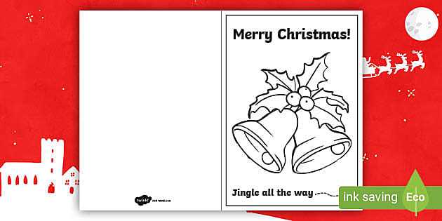 coloring printable christmas cards