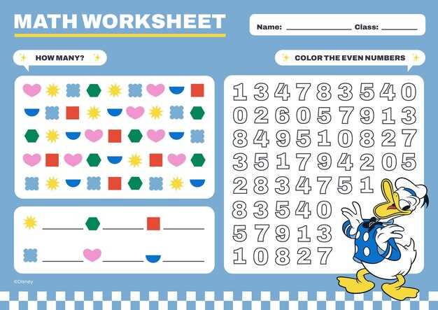 kindergarten math worksheets printable