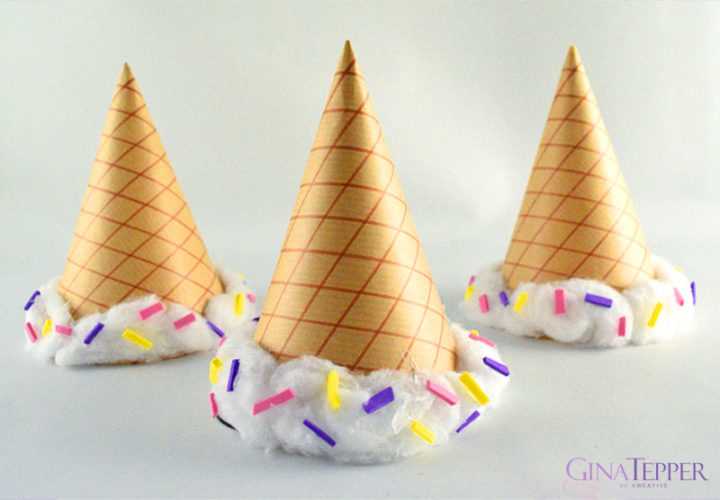 printable party hat template