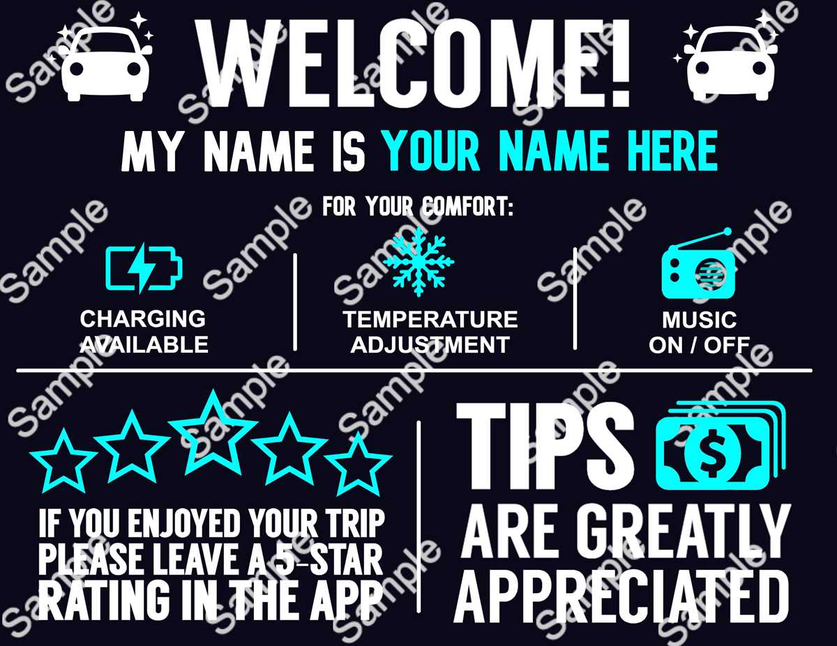 printable uber sign