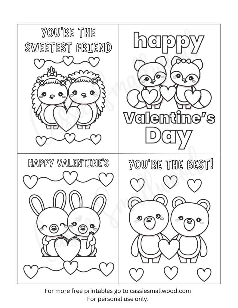 printable valentines crafts
