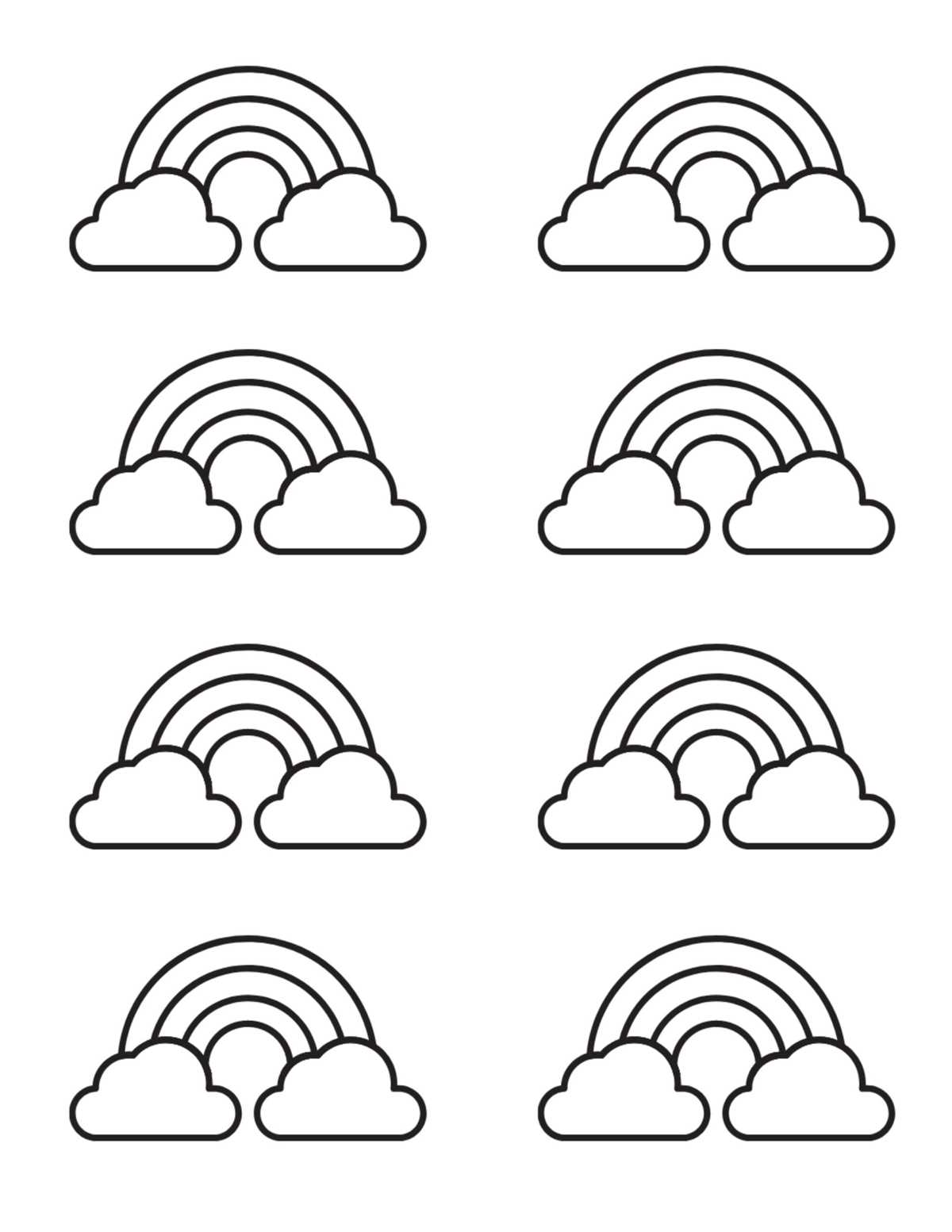 macaron printable template