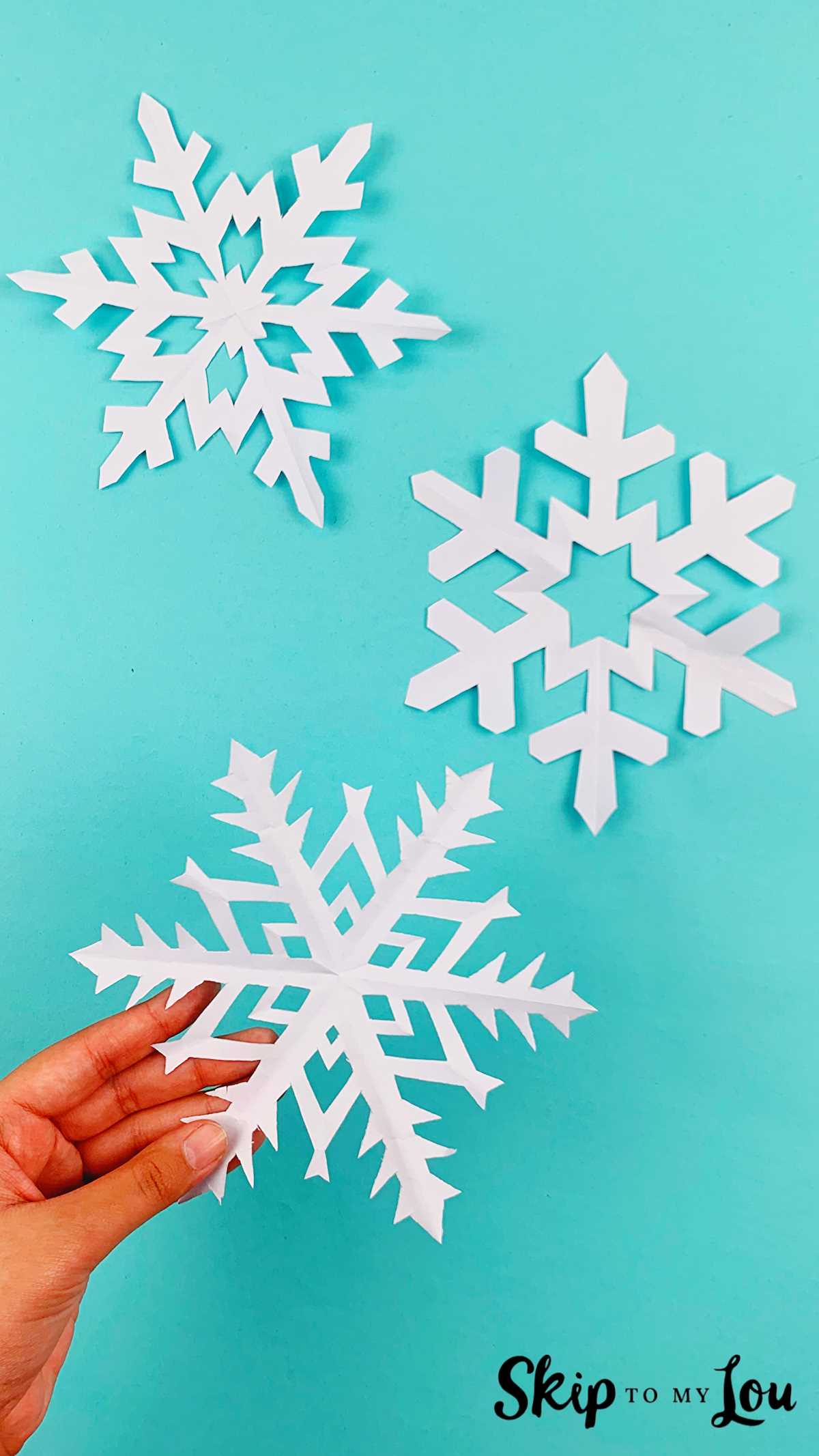 snowflake printables cut out