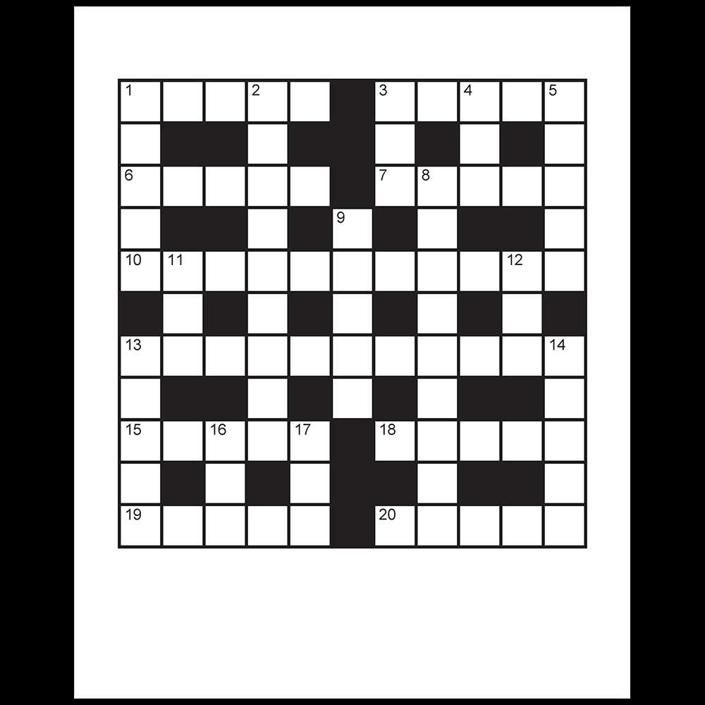 large printable crossword puzzles
