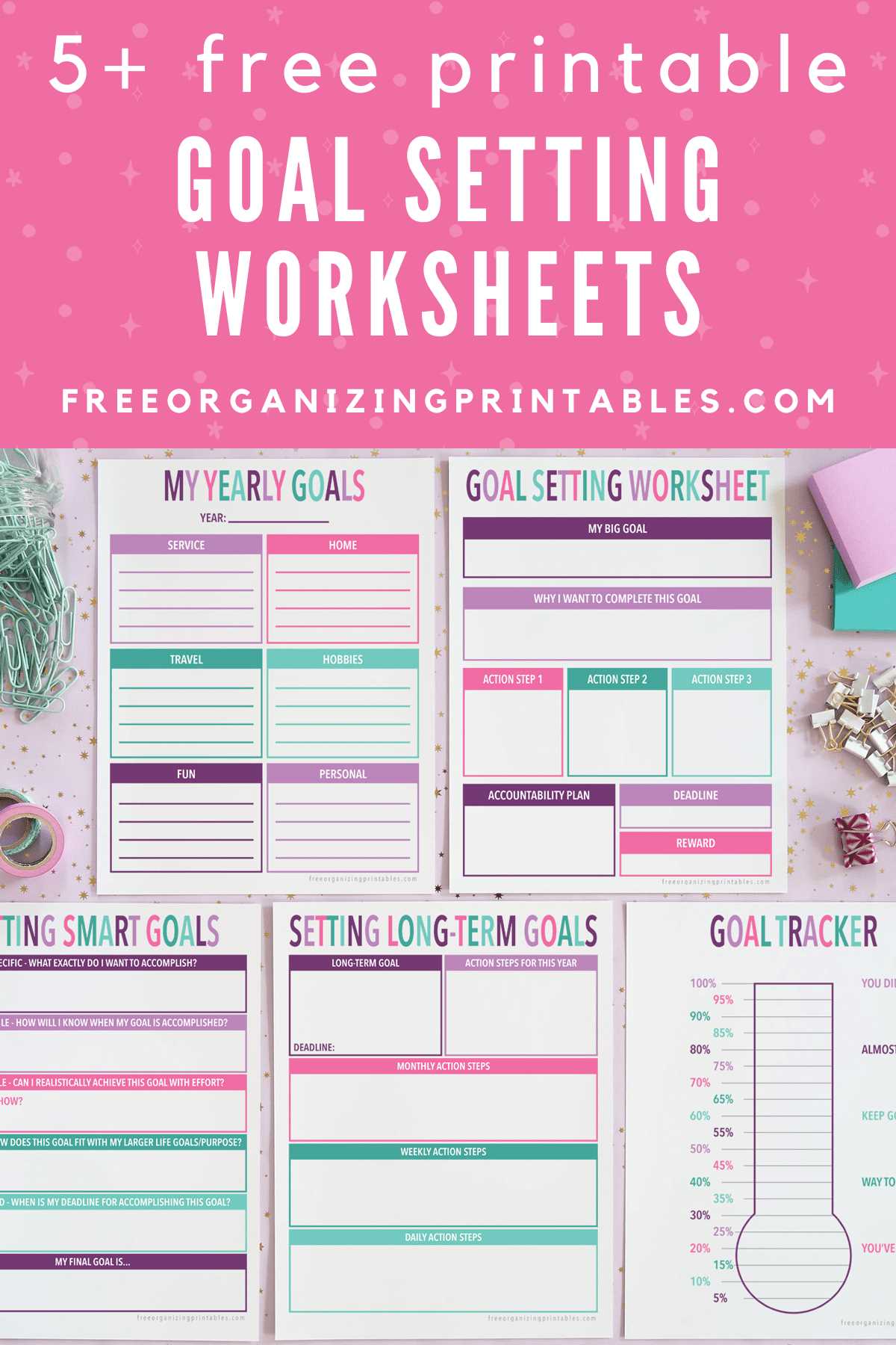printable goal setting