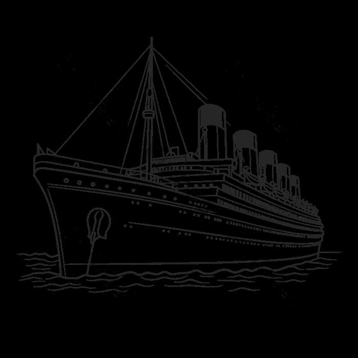 printable titanic coloring pages