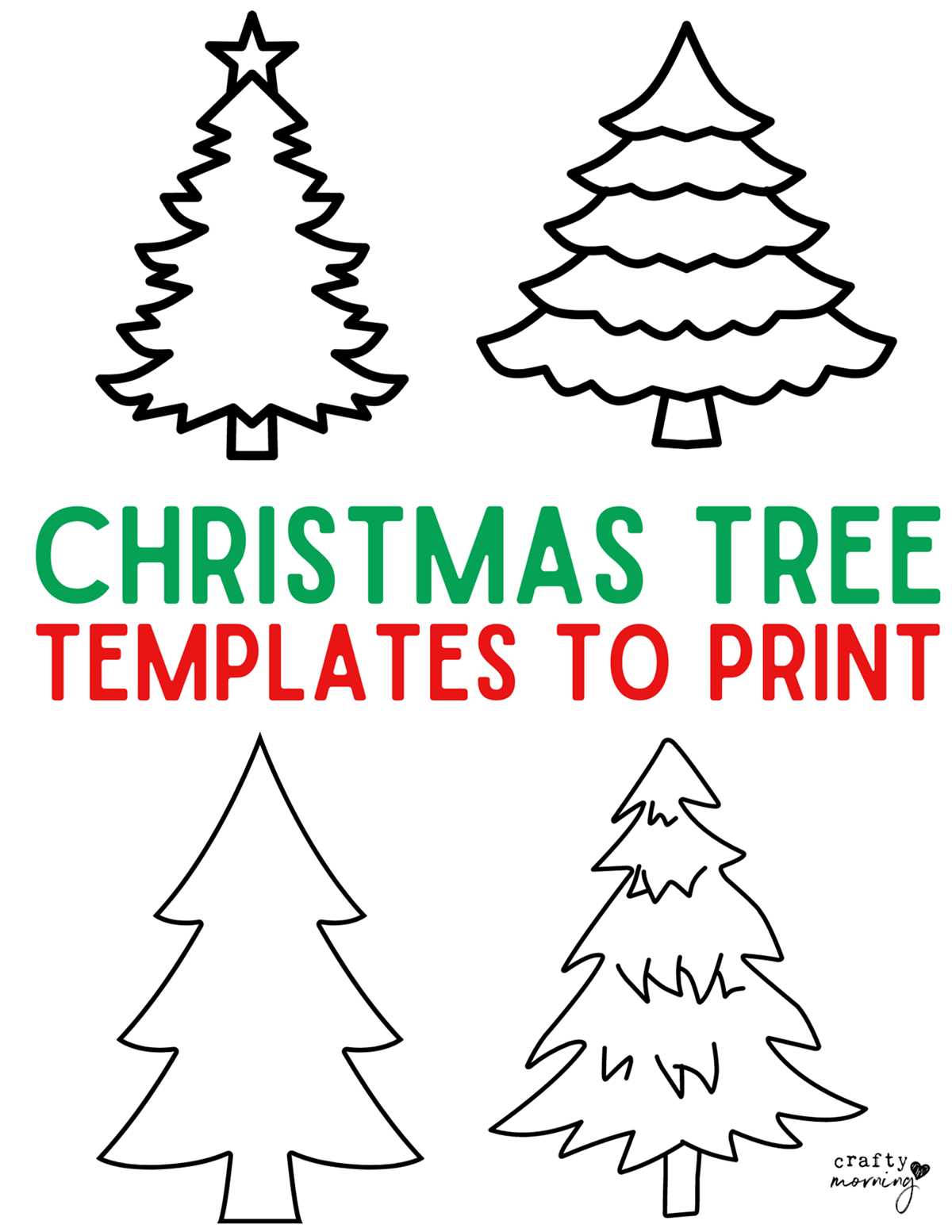 printable christmas tree decorations