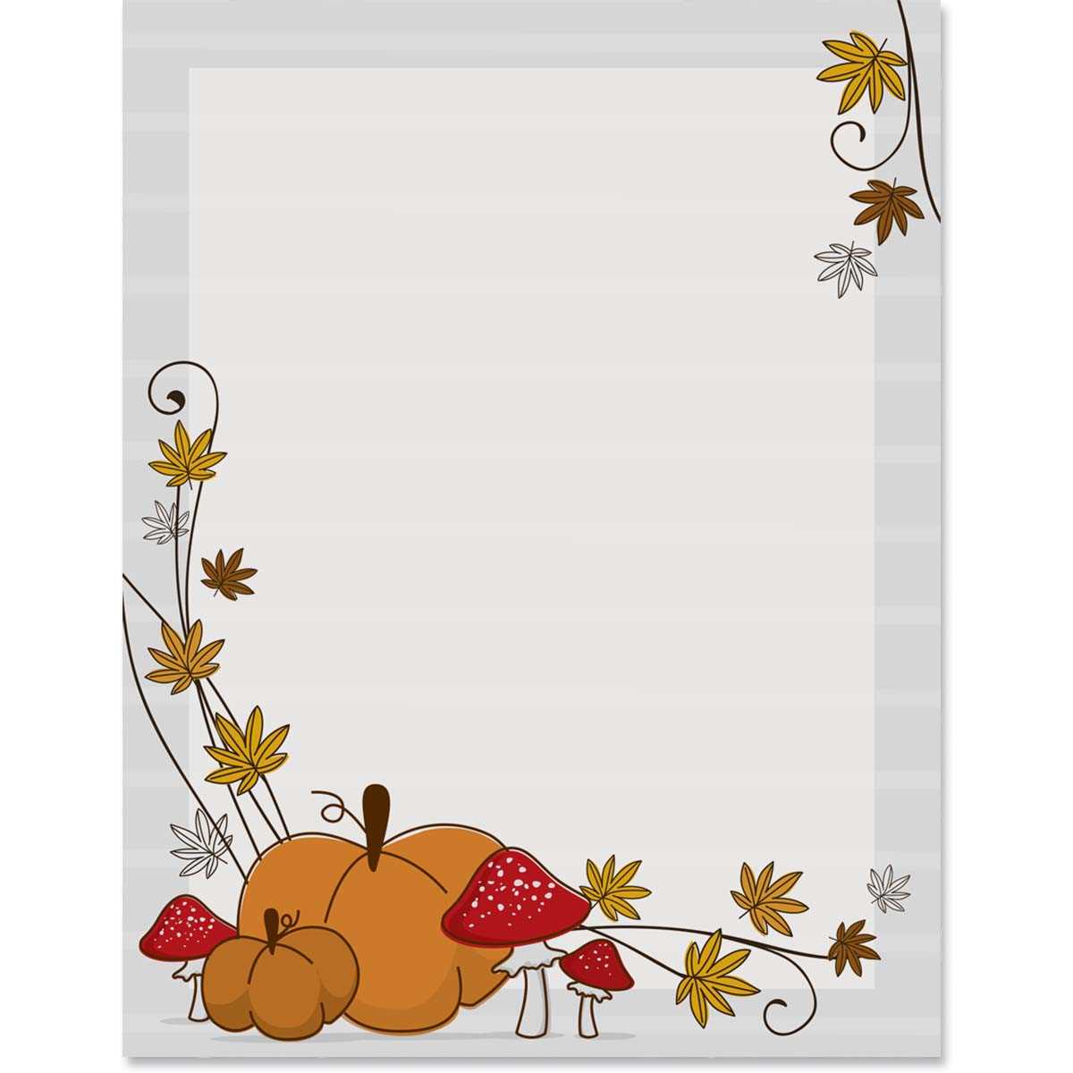 printable pumpkin leaves