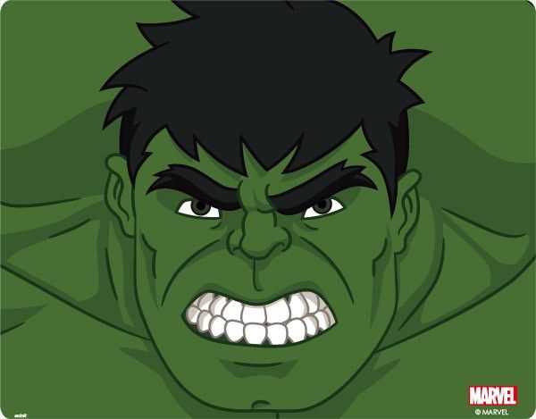 printable hulk face