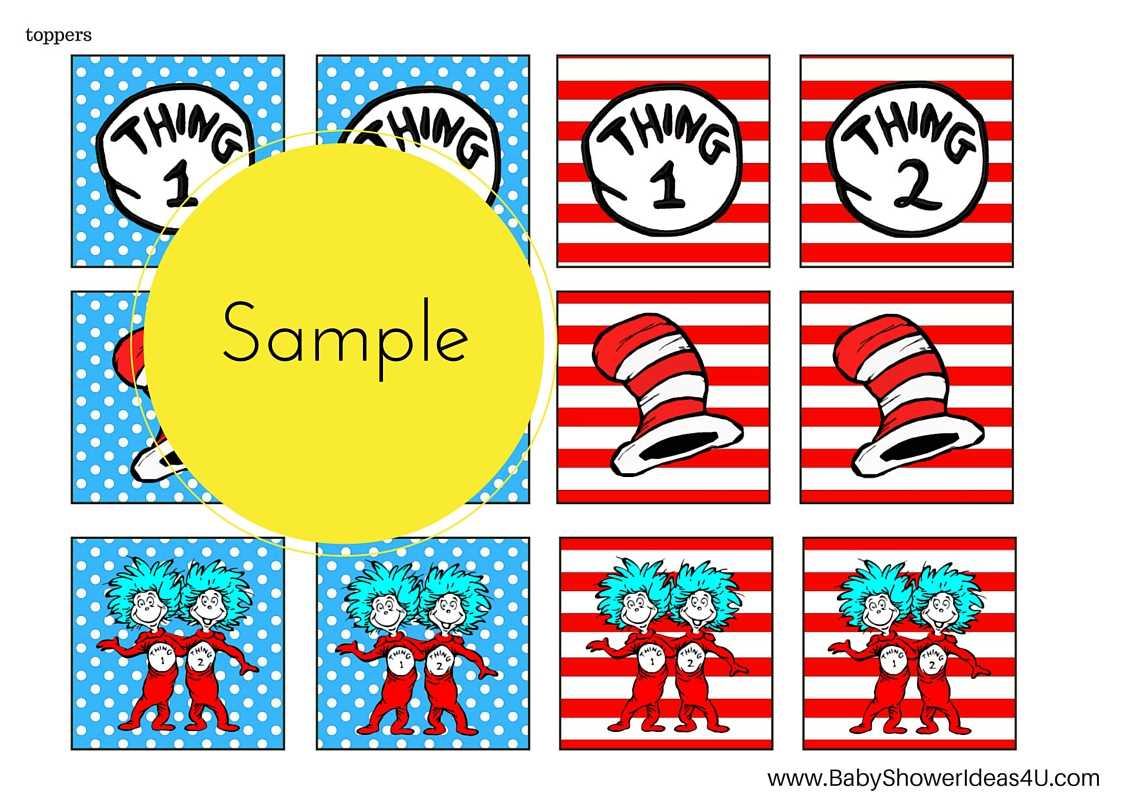 thing 2 printable