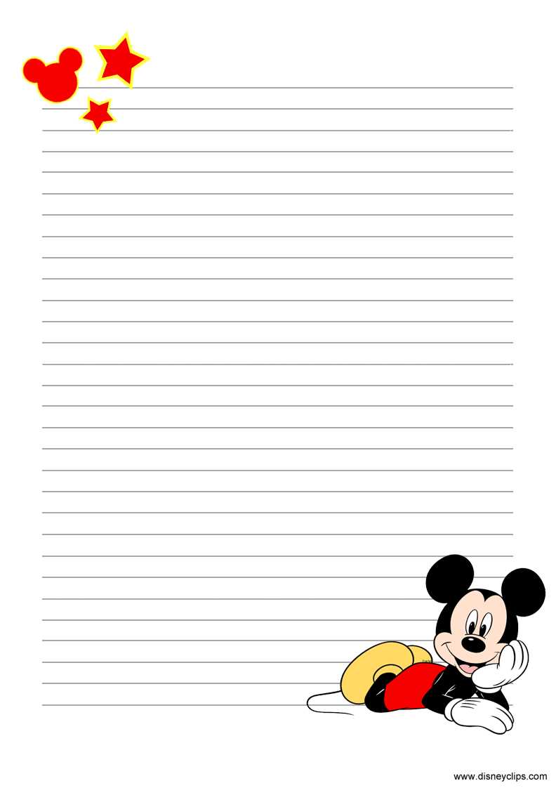 free mickey printables