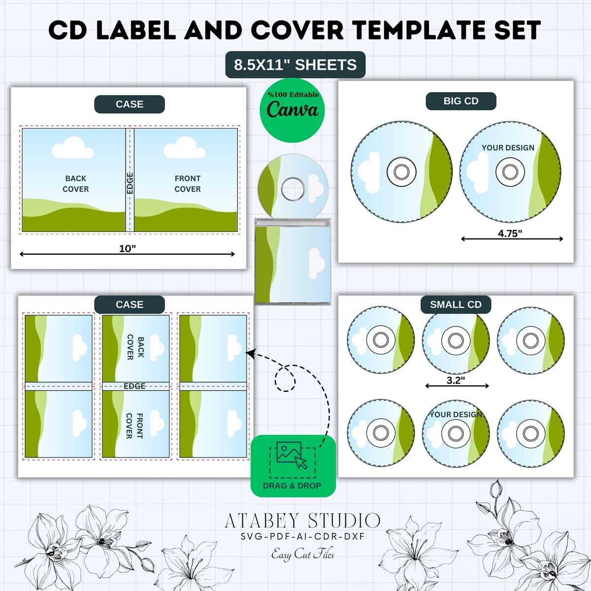 printable cd labels