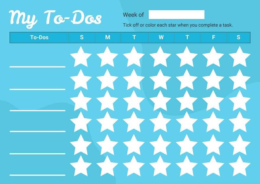 star chart printable
