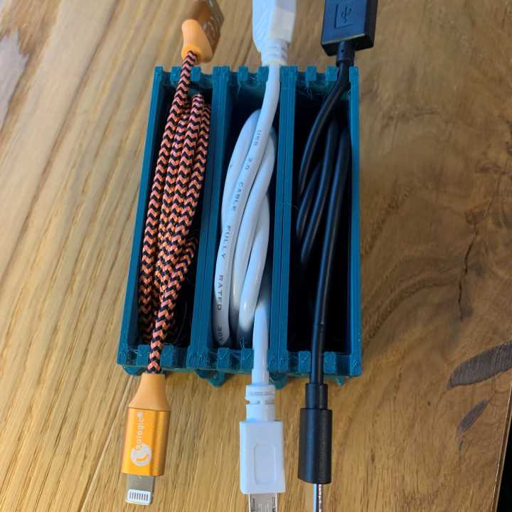 3d printable cable organizer