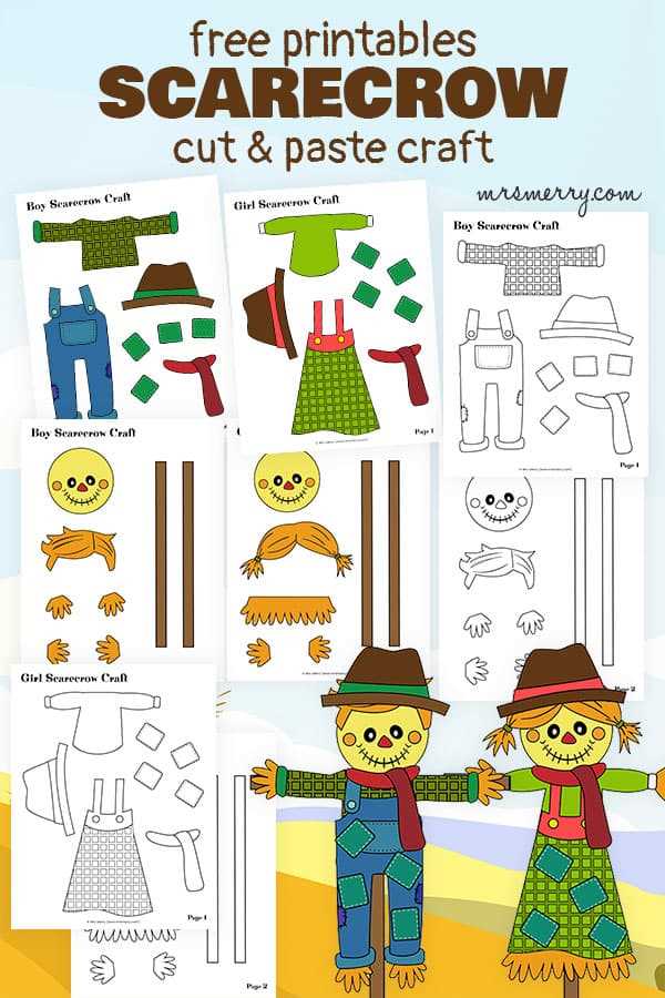 scarecrow printable free