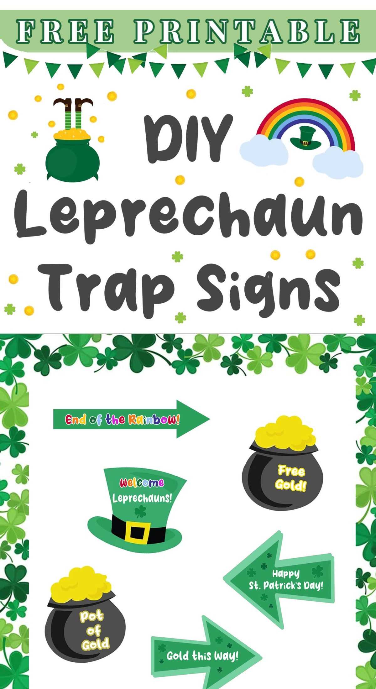leprechaun trap printable