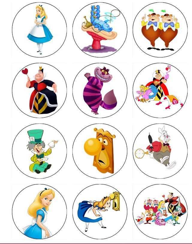 alice in wonderland printables