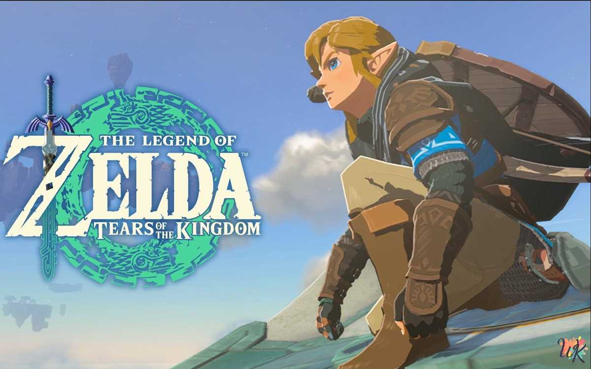 zelda coloring pages printable