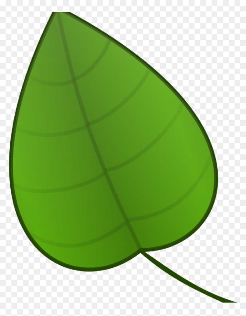 green leaf template printable