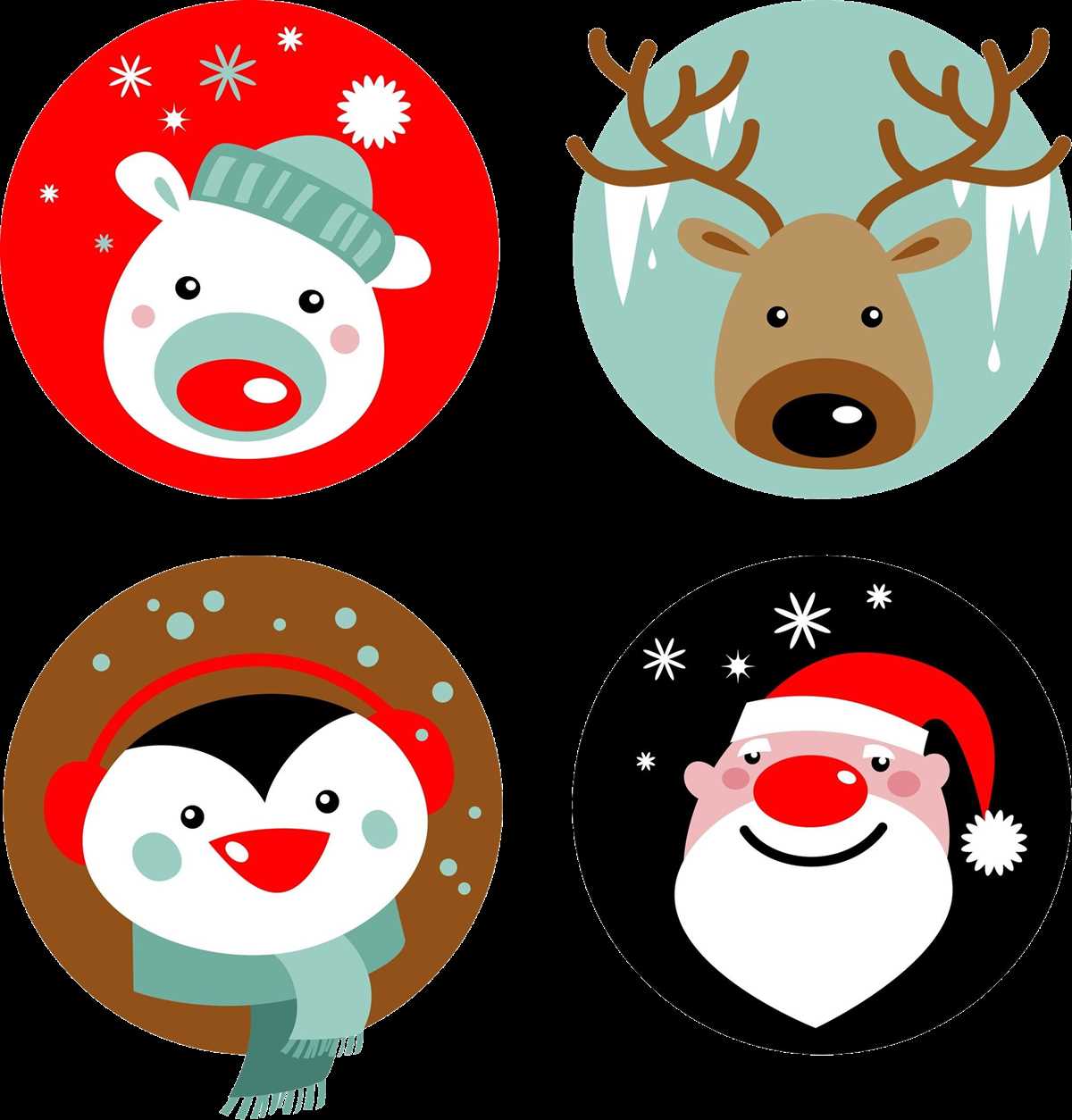 christmas characters printable