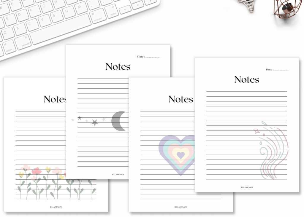 free note paper printable