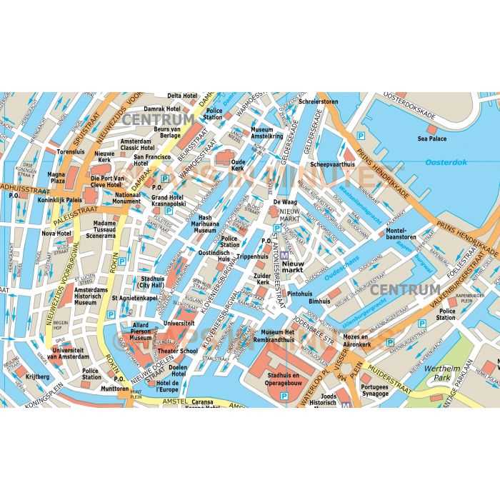 printable map amsterdam
